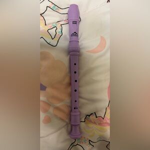 Kid’s EastRock Purple Soprano Instrument Recorder Flute C Key German Style